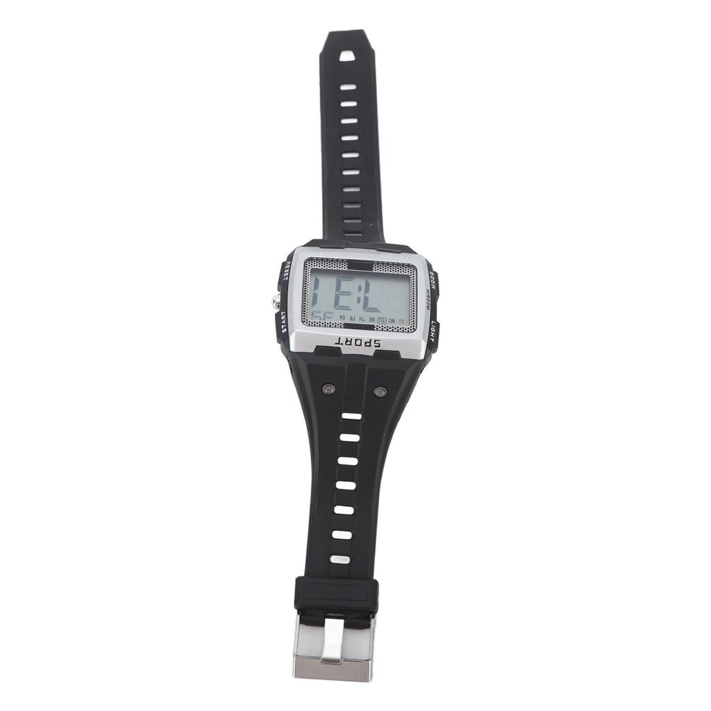 Men Sport Watch Waterproof Large Screen Portable Chronograph Watch for Outdoor Climbing Camping