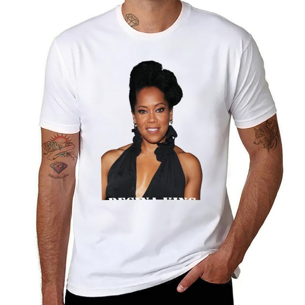 Regina King Regina King Actor 2022 Tshirt Trendy Print Short Sleeve Tshirt