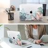 Coque pour MacBook Air 13 Pouces 2025 2024 2022 M4 M3 M2, Protection Rigide Ultra Slim Légère Motif Plante Elégante