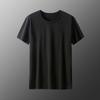 Ice Silk Mesh Men's Loose Short Sleeve T-Shirt - Summer Plus Size
