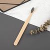Ready Stock Fast Shipping Eco Natural Organic Biodegradable Square Handle Soft Bristles Custom Logo Bamboo Toothbrush