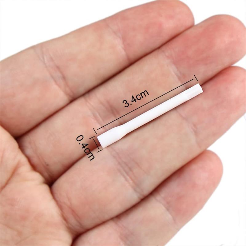 100 Stück Tattoo-Farbmischstäbchen Tattoo-Pigmentmischstäbchen Kunststoff-Rührstäbchen Make-up Augenbrauen Microblading Werkzeug für Tattoo