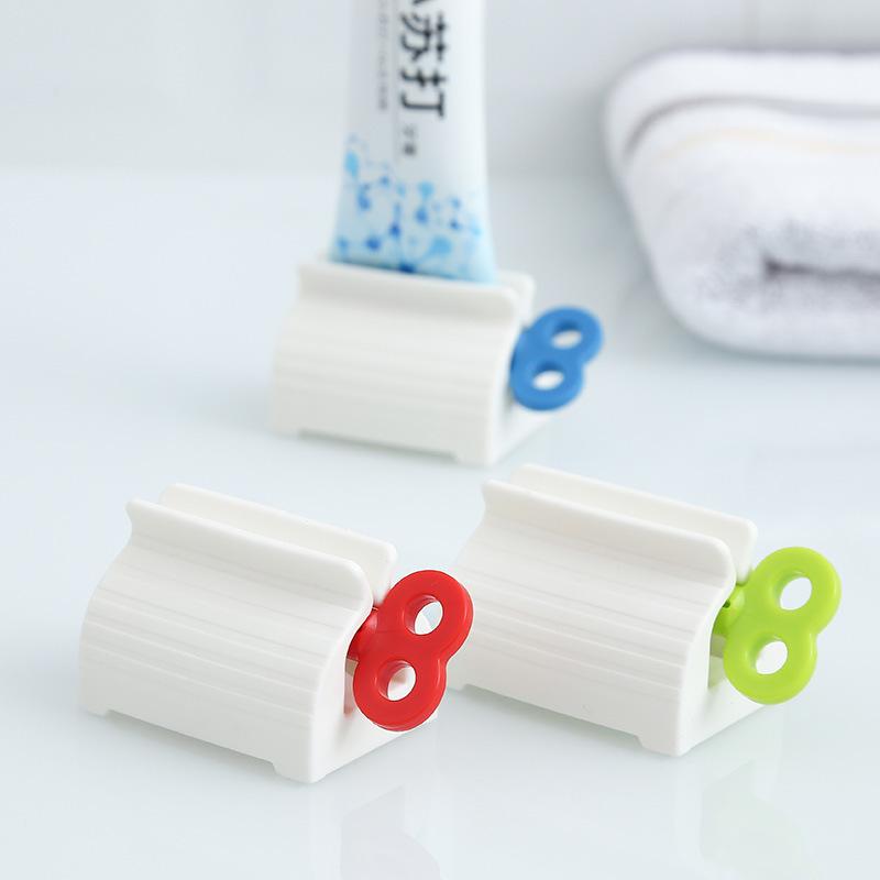Mini Toothpaste Squeezer Manual Squeeze Artifact for Facial Cleanser Hair Dye Household Toothpaste Holder Bathroom Accessories