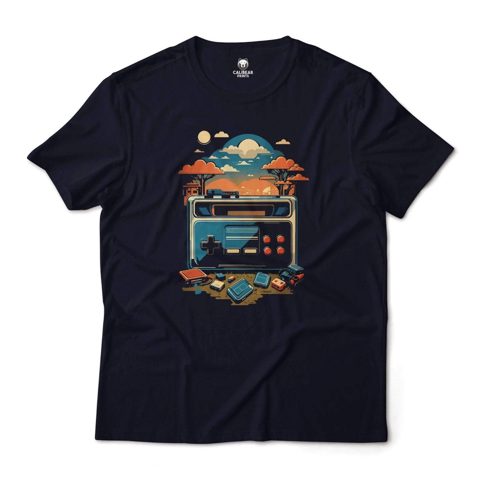 

Retro Gamer Set Aesthetic Graphic T-T-Shirt Unisex M