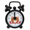 School Gifts Cartoon Metal Mini Alarm Clock, Cute Small Alarm Clock for Children and Students Can Be Added