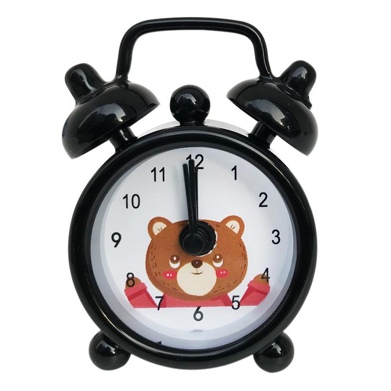 

Мультяшный Металлический Мини Будильник Детский Студенческий Милый Маленький Будильник Часы