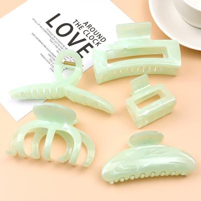 Large Crossover Hairpins Ins Premium Pan Hair Grab Clip On the Back of the Head, Shark Clip, Women's Hair Grab Hair Accessory