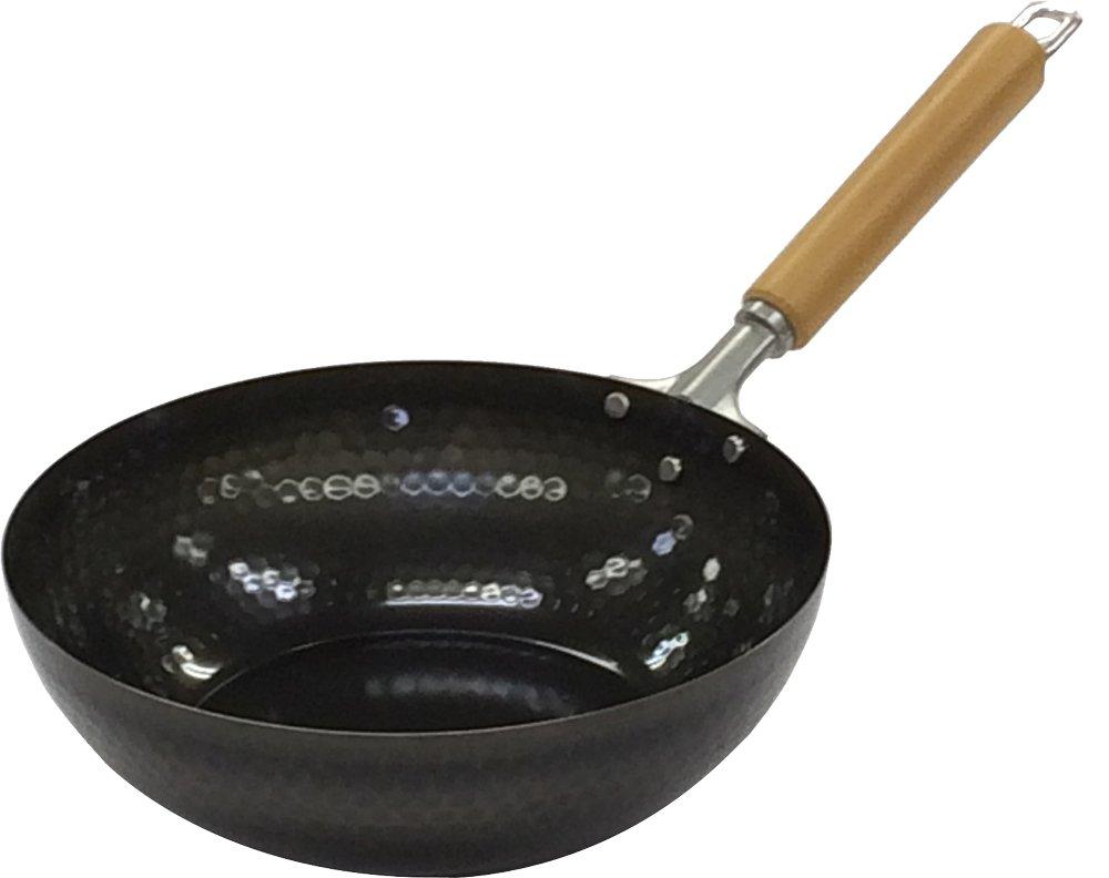 Tamahashi Frying Pan, 24cm, Lightweight, Induction and Gas Compatible, Made In Japan, Black, SGK-24I