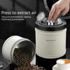 Stainless Steel Airtight Coffee Bean Container for Grounds Tea Sugar Nut Beans