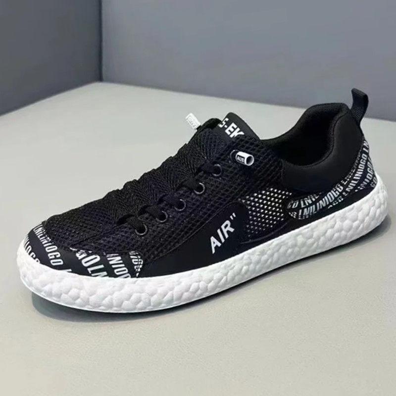 Sneakers Slip-on Men's Casual Shoes Mesh Tennis White Summer Male Shoe Designer Luxury Retro High Quality Fashion  Trend