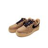 Nike Air Force 1 Slip Resistant Abrasion Resistant Low top Skateboard Shoes Unisex Brown CJ9179-200(Team603-S-BOX)