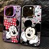 Fashion Mickeys Minnies Phone Case For 17 16e 16 15 14 13 12 11 Mini Pro Max X XR XSMAX 8 Air Plus Anti Fall Matte Cover