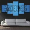 5 Pieces Modern Anime One Piece HD Print On Canvas Printed Living Room Wall Art Home Room Decoration Painting No Frame