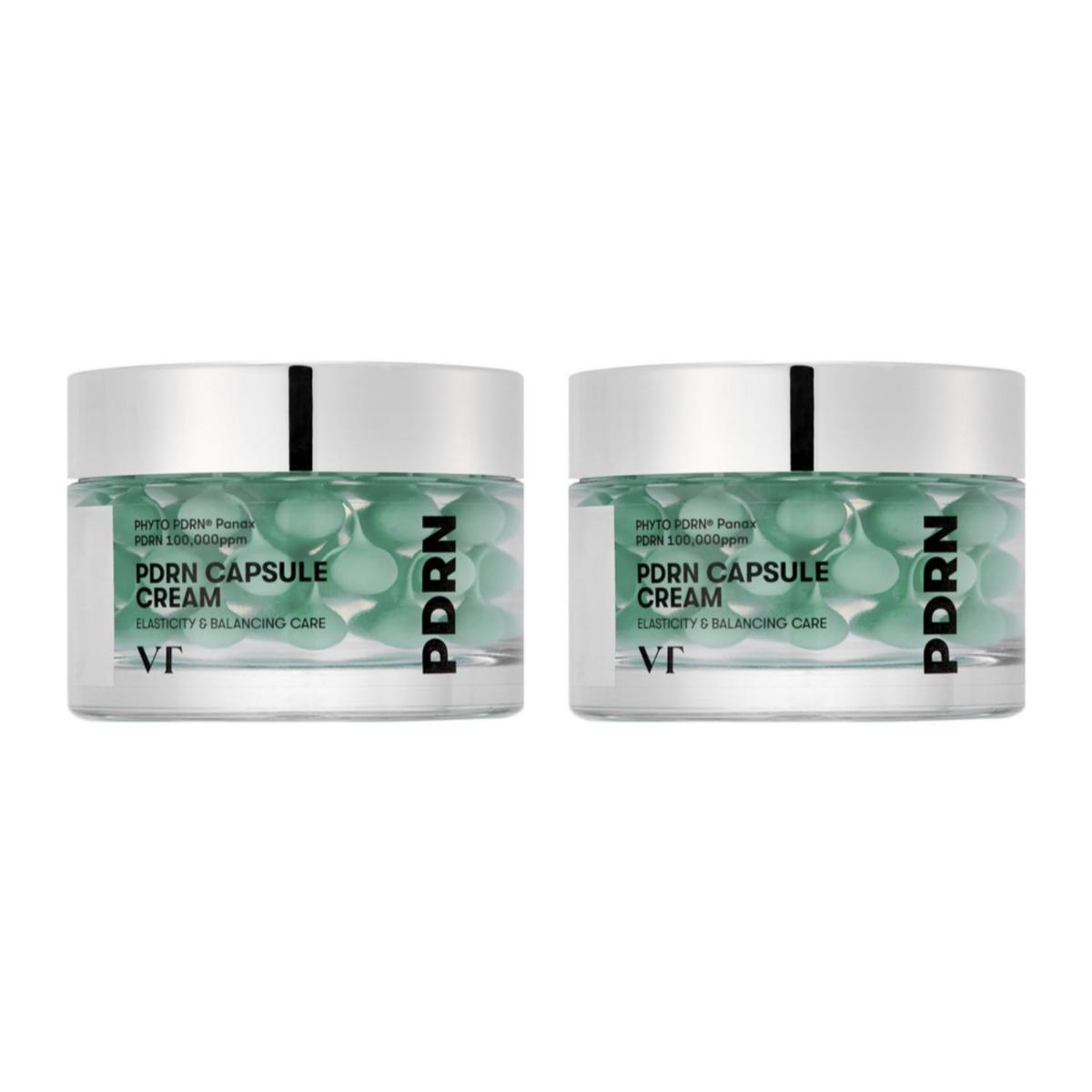 [VT COSMETICS] PDRN Capsule Cream 100 50ml 50ml X 2PCS