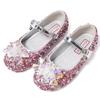 Mädchen Prinzessin Schuhe funkelnde elegante Kinder Strass Ballerinas schöne Kind Mary Janes Fashion Party Hochzeit Lederschuhe