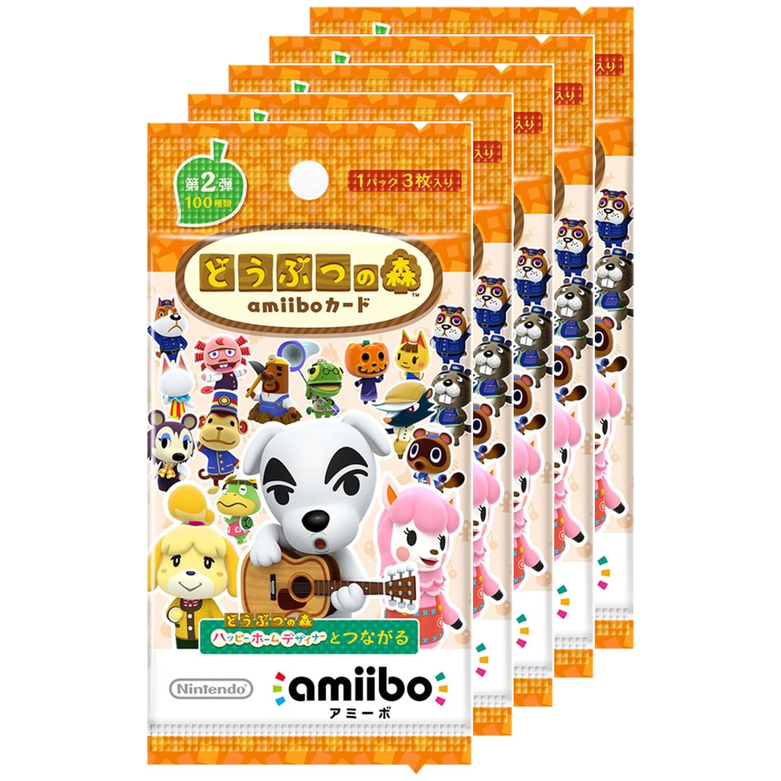 

Карточка amiibo Animal Crossing 2-я (5 упаковок)