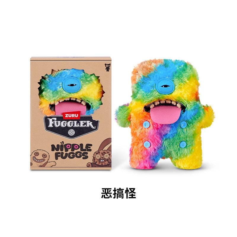 Zuru Genuine Funny Ugly Monster Plush Toy Nipple Fuggs Trendy Collectible Stuffed Doll For Adult Collection