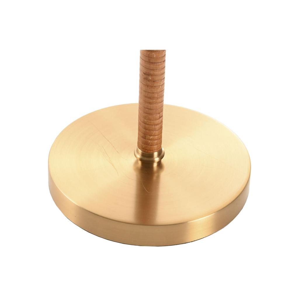 Desk lamp Home ESPRIT Beige Golden Natural 50 W 220 V