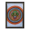 Hamsa Wall Art, Handbrushed Cotton
