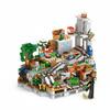 Set de 900 de Piese Blocuri de Construcție Minecraft Munte și Peșteră cu Mini Figurine