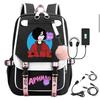 Harajuku Simple and Versatile Junior High School Student Schoolbag Female Lightweight Large-capacity Junior High School Student Backpack