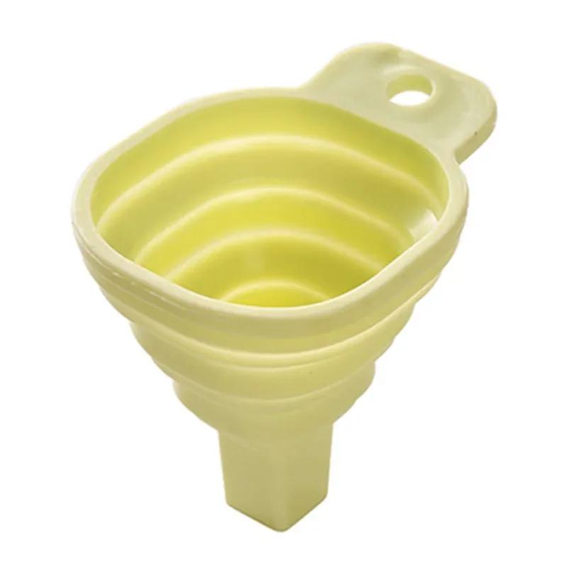 Foldable and Telescopic Long Neck Funnel, Food Grade Silicone Gel, High Quality, Liquid Filling Kitchen Tools, Dropship