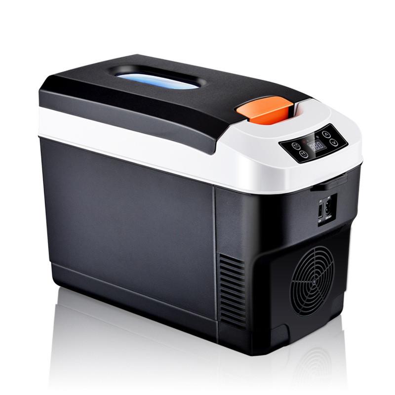 12V/24V Large Capacity Car Refrigerator Car Home Dual-use Small Fridge Mini Portable Digital Display Freezer