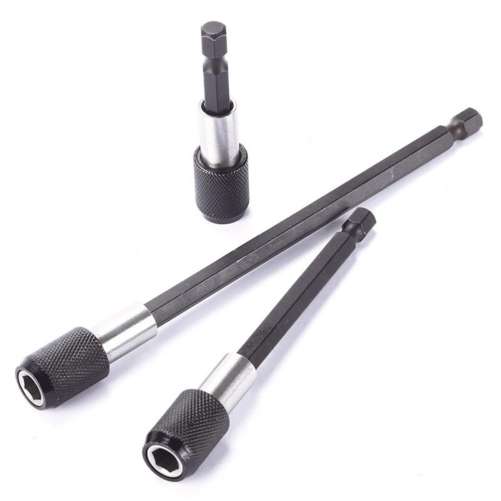 60/100/150mm 1/4 Quick Release Hex Shank Electric Drill Screwdriver Bit Holder
