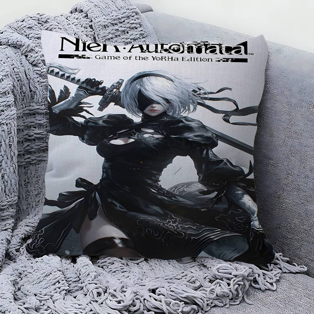 NieR Automata Personalized picture text home decorative pillows Household Gifts xcm