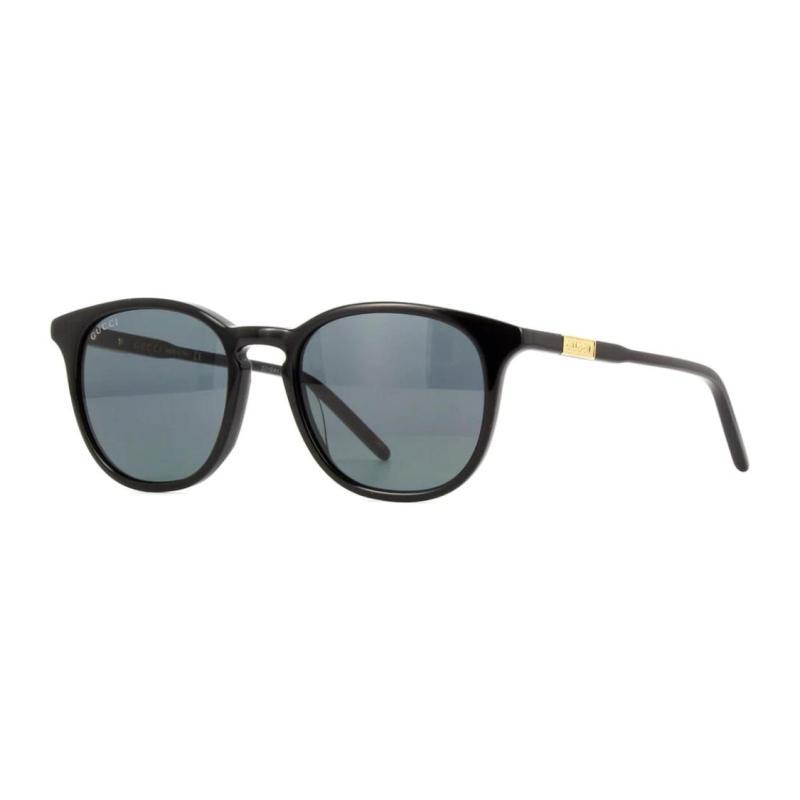 GUCCI Round foil stamping logo Plate frame Oval sunglasses for both men and women