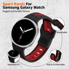 Two-Tone band for Samsung Galaxy Watch 8 strap 40mm 44mm 46mm sport silicone Breathable Bracelet correa Galaxy Watch 8 classic
