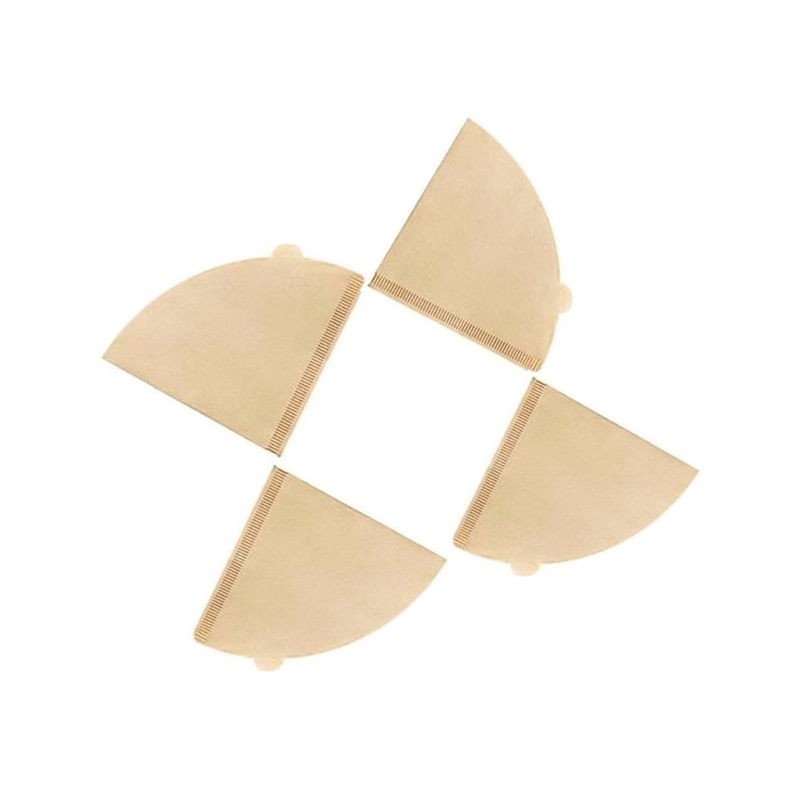 

Кофейные фильтры TOUFEIYUAN v60, Коническая капельная бумага, для 1-2 или 1-4 чашек, Хлопковая смесь, Уменьшает запах бумаги и мелкую пыль, 40 фильтров x 4 упаковки