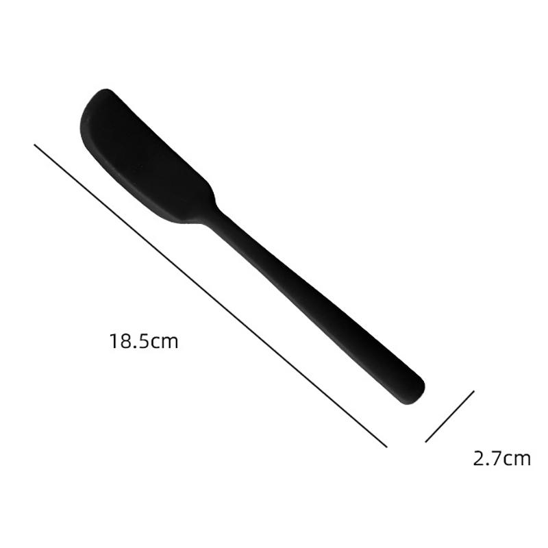 Spatulă Silicon 19Cm Cremă Rezistentă la Temperaturi Înalte Lingură Antiaderentă Accesorii și Unelte pentru Copt Bucătărie