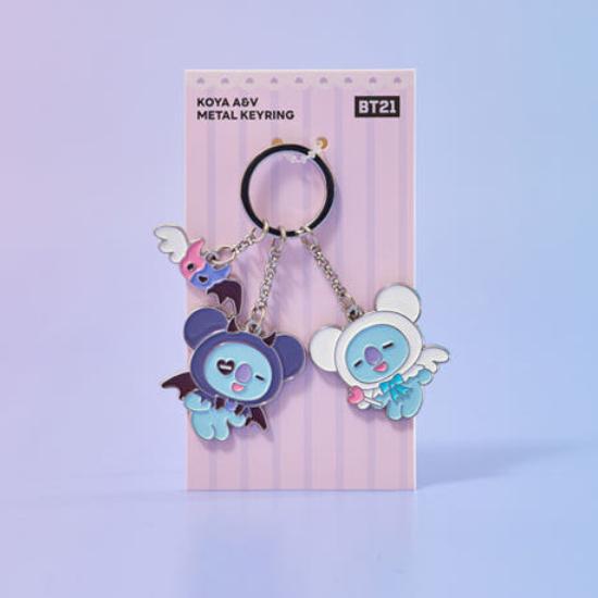 BT21 Angel & Villain Edition Metal Key Ring
