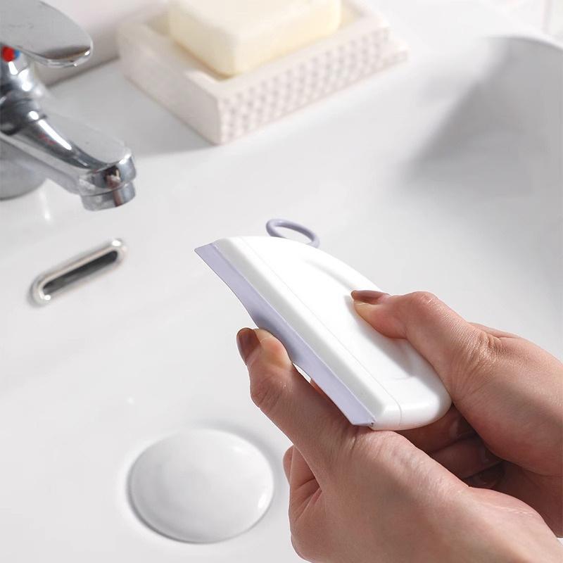 Mini Multifunktionales Heim Badezimmer Glas Fliesen Arbeitsplatte Abzieher Reinigungswerkzeug Glasreinigungsmeister