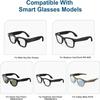 2/4 Pezzi Copri Lente Fotocamera Snap-On Blocco Luce Occhiali Intelligenti Protezione Privacy