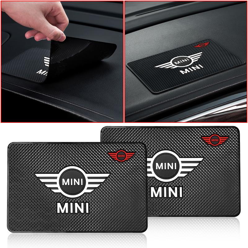 1Pcs Car Anti Slip Mat Phone Holder Non-Slip Pad Car Accessories For MINI Cooper Fridge One S F56 R57 R58 R60 JCW Countryman Clubman