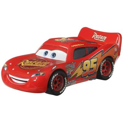 Disney and Pixar Cars Lightning McQueen Diecast with Sign Billboard Rust-Eze
