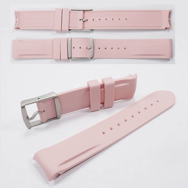 Swatch x Omega Exclusive Rubber Strap with Buckle (Light Pink)