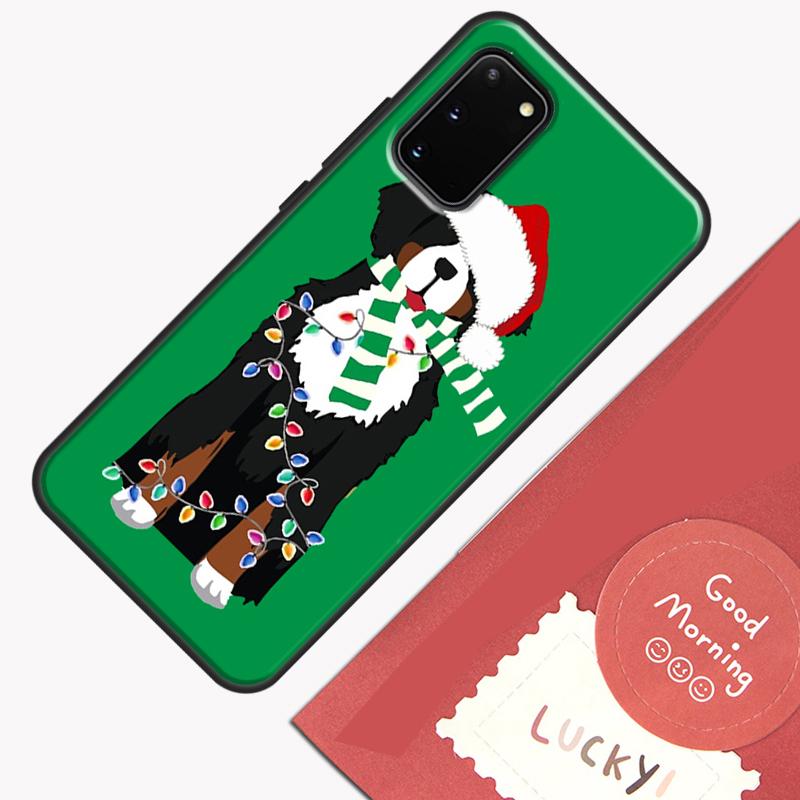 

Funny Bernese Mountain Dog Phone Case For Samsung Galaxy S23 S26 Ultra S20 S21 S22 S24 S25 Plus S10 S25 FE Cover Shell Galaxy S23