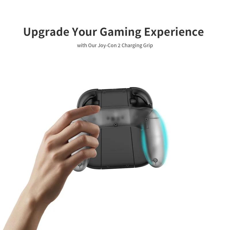 Charging Grip for Switch 2 JoyCon Multi-Function Handle Holder Type-C Charging Dock Grip Adapter for NS Switch2 Accessories