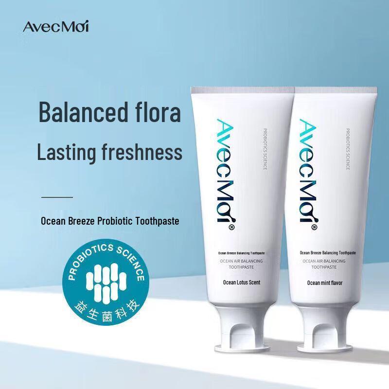 

Avec Moi Ocean Breeze Probiotic Balancing Toothpaste