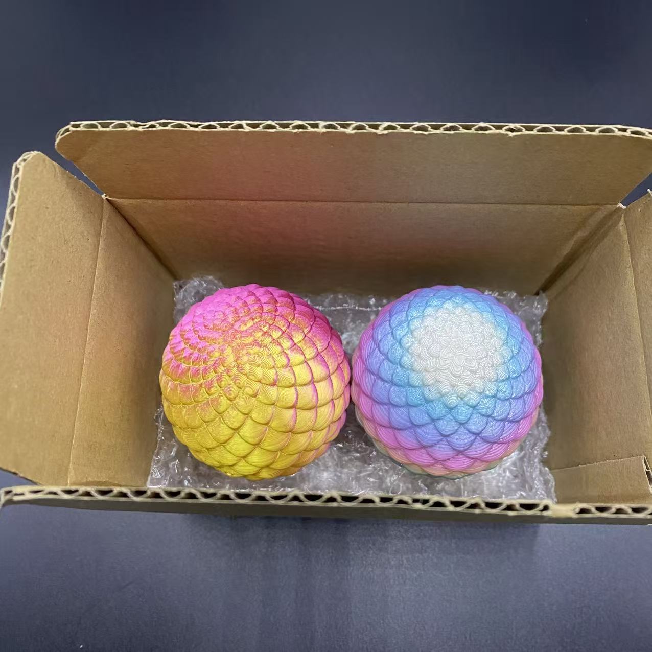 

3D Printed snake surprise egg Decoration Colorful Model Printed Animals Creative Toy Desk Accessories Room Decor Table Ornament