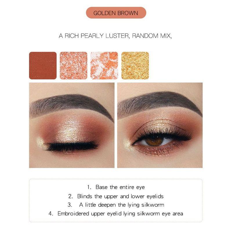 Pudaier - Feather Kingdom 28 Renkli Far Paleti