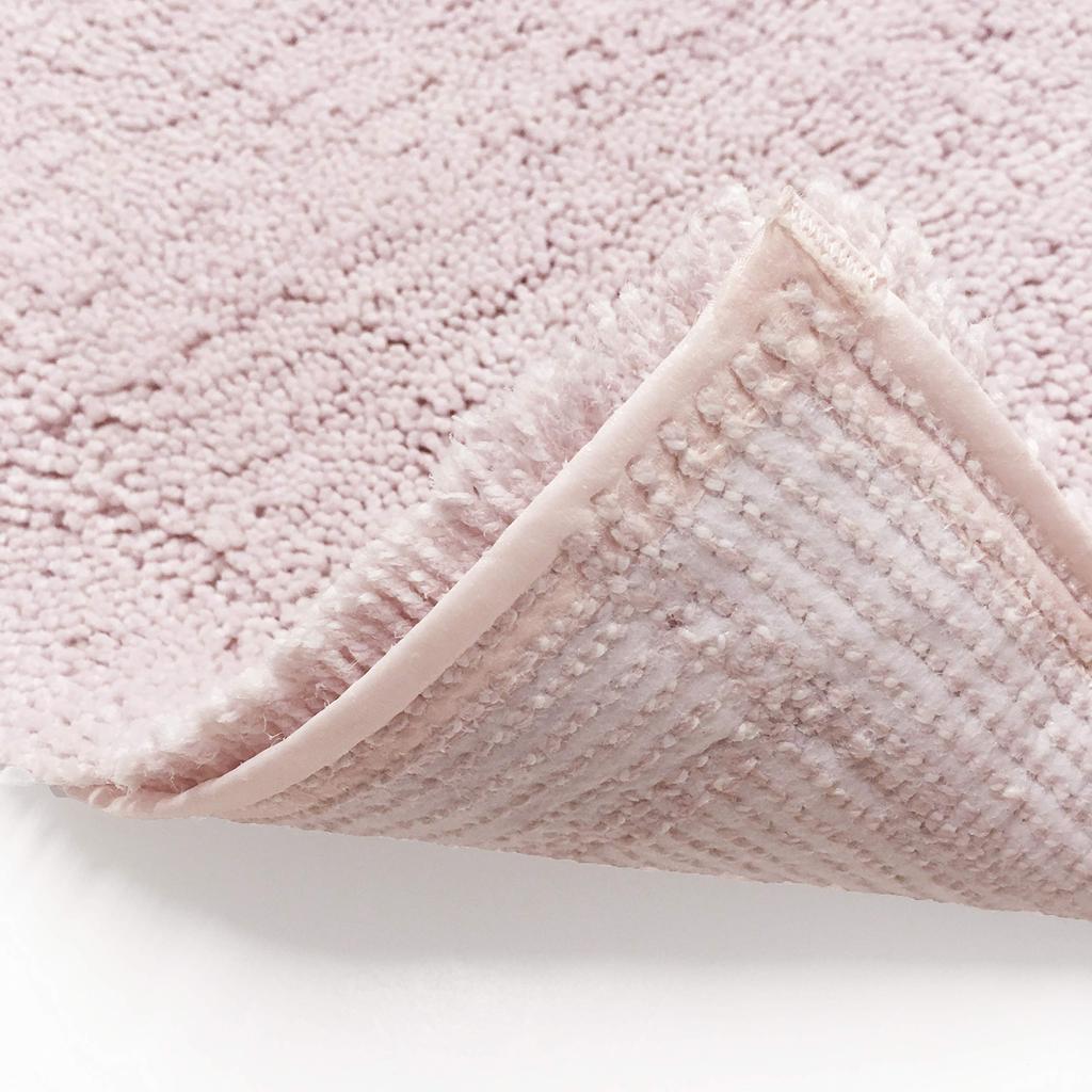 Senko Amazing Bath 35 x 50 and Product Number 19694 S.D.S. Mat, Approx. cm, Pink, Absorbent, Quick-Drying, Antibacterial, Odor-Resistant,