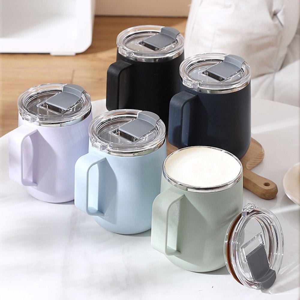 304 Stainless Steel Insulated Coffee Mug Leak-Proof Thermal Water Cup  School Use