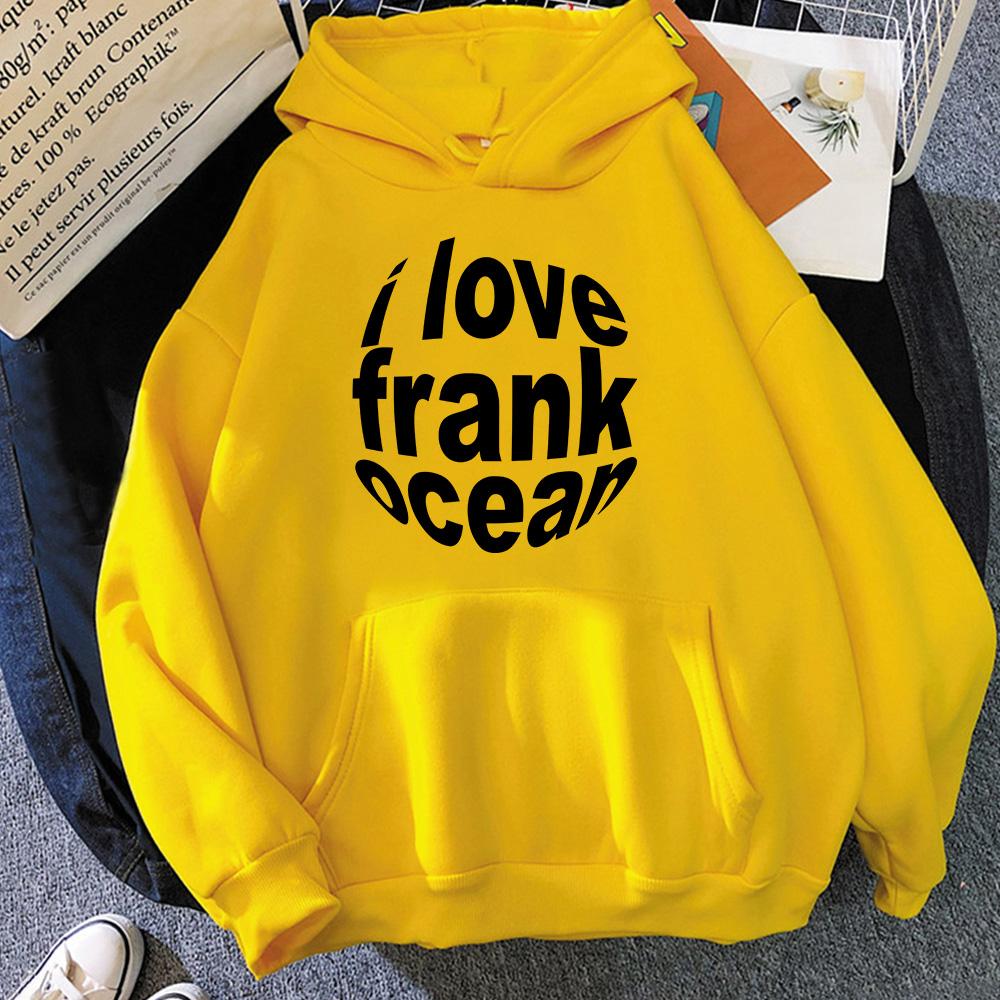 

Frank O-ocean Blond Anime Hoodie Autumn/winter Loose Cothing Simple Graphic Print Sweatshirt Unisex Fashion Hoody Casual Pullover XL