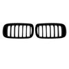 Car Front Bumper Hood Grilles For BMW X5 X6 F15 F16 2014-2018 Single And Double Line Style Upper Racing Grills Auto Accessories