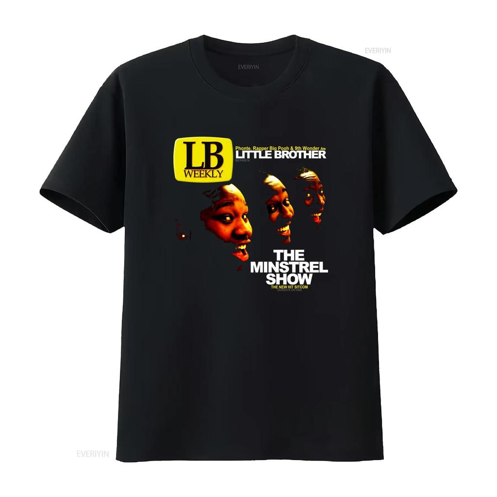 Little Brother the Minstrel Show Rap Hip Hop T Shirt for Men and Women All Sizes New vintage Washed Stretched Stylish