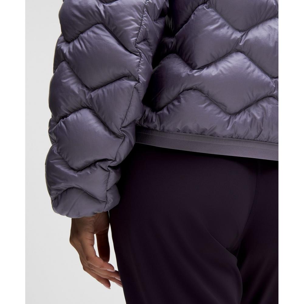 Lululemon Featherweight 900 Down Fill Quilted Jacket Grape Mist